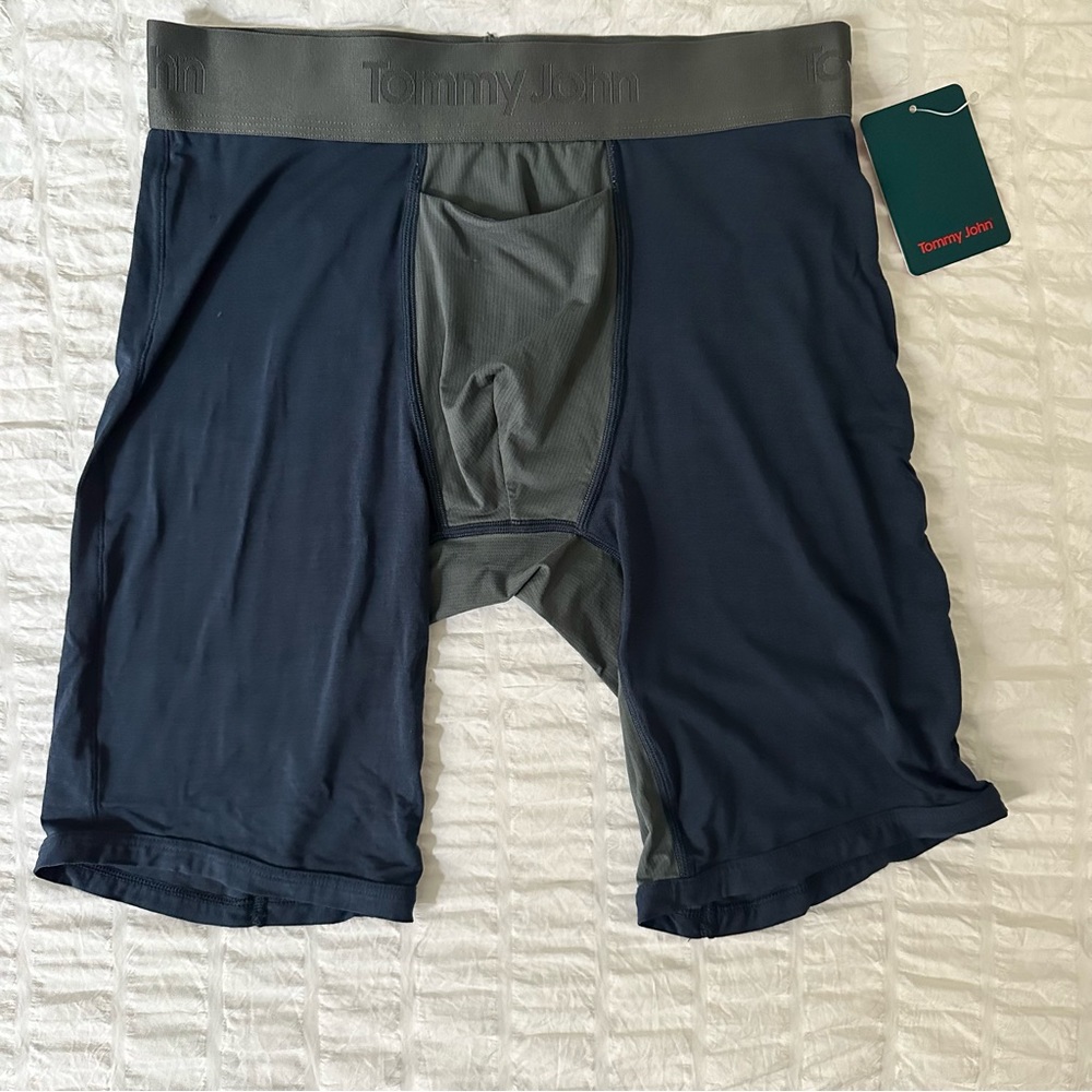 Tommy John Second Skin x Air | Boxer Briefs | Men’s Small NEW | Gray & Blue